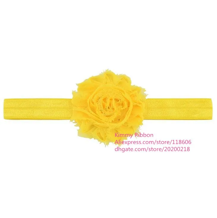 Fabric flower with elastic band10