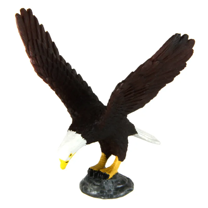 Starz Animals World Bald Eagle Plastic Static Model PVC Action Figures
