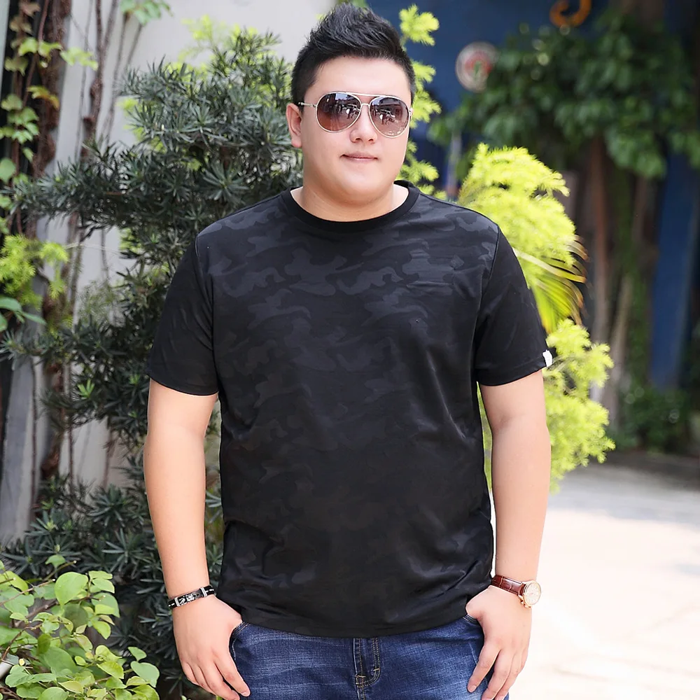 

Plus Size 3XL 4XL 5XL 6XL 7XL Can 80-150kg Mens Short Sleeve Summer Tops 57