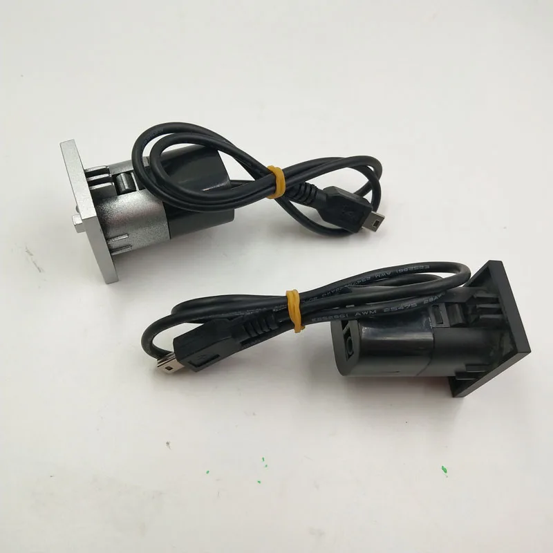 Для Ford Focus MK2 USB/AUX слот интерфейс s вилка кнопка+ кабель интерфейс с мини USB кабель адаптер аксессуары черный серебристый