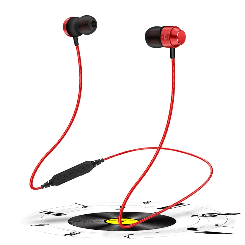 IPX4 Водонепроницаемый Bluetooth наушники Спорт Магнитная Беспроводной стерео bass