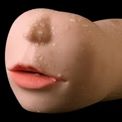 4D реалистичные глубокий горло мужской мастурбатор силиконовые секс-игрушки для мужчин искусственная вагина рот анальный эротические