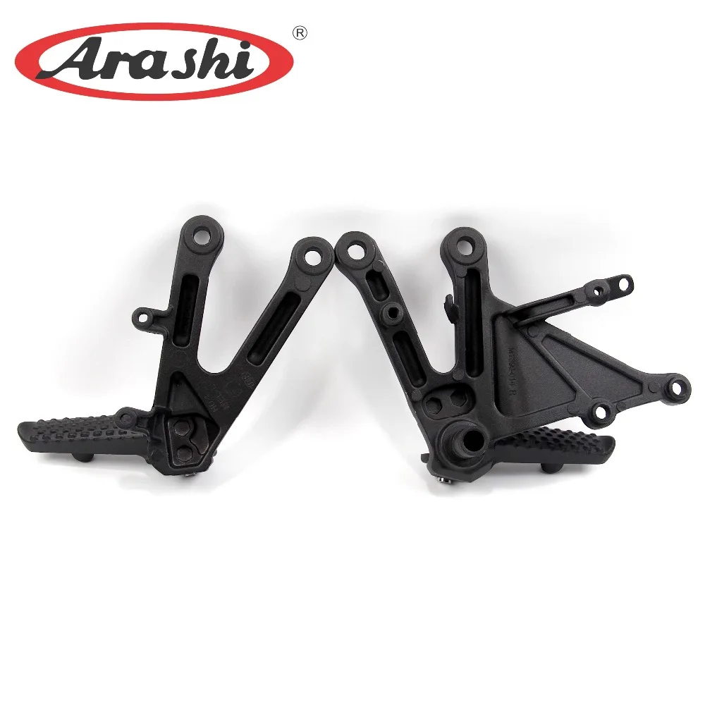 ARASHI Motorcycle Front Foot Pegs Footrests Pedals For Honda CBR1000RR 2004- 2007 CBR 1000 RR 1000RR CBR1000 2005 2006 Aluminum