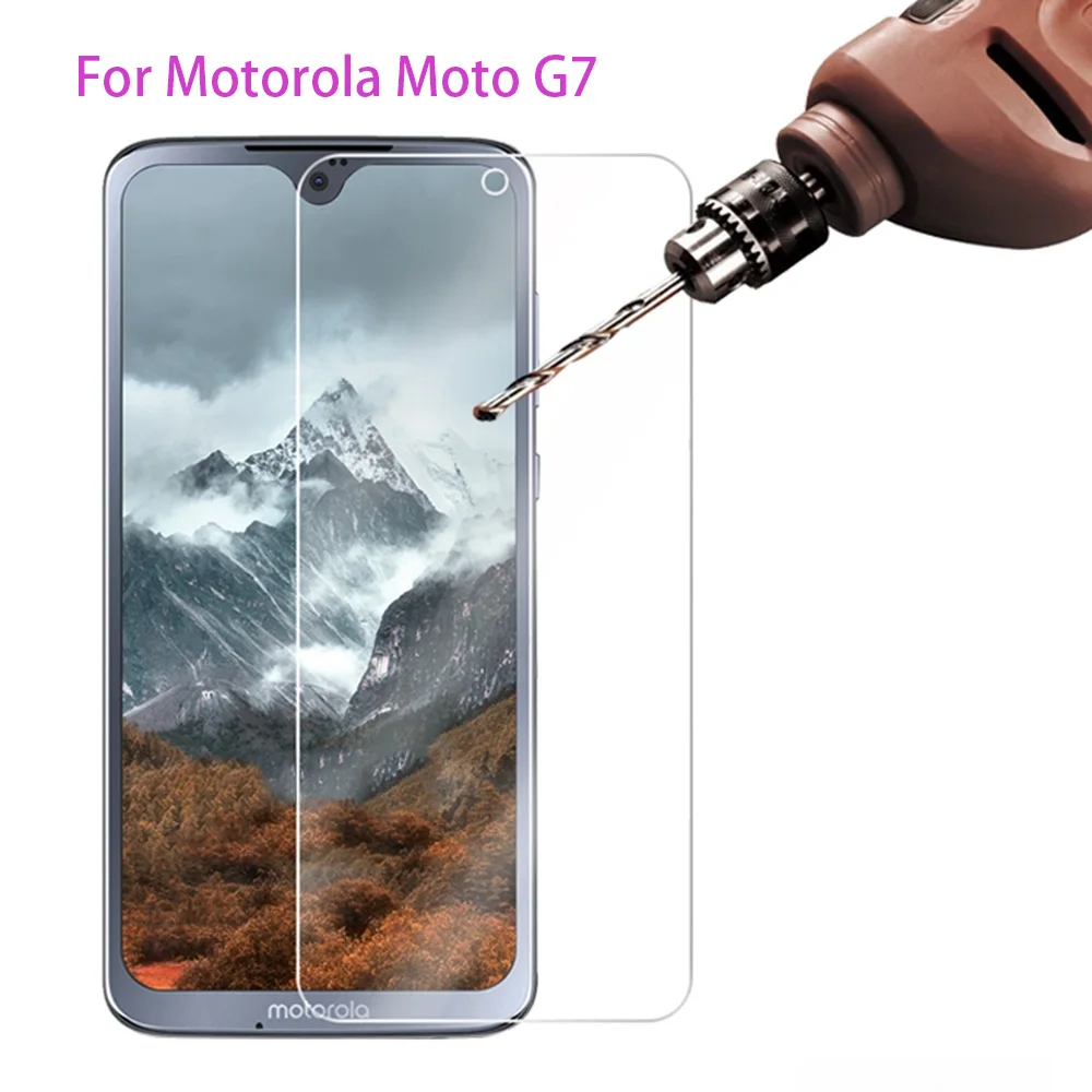 2 шт Naxtop 2.5D протектор экрана из закаленного стекла для Motorola Moto G7 G6 power Play Plus P40 One Vision
