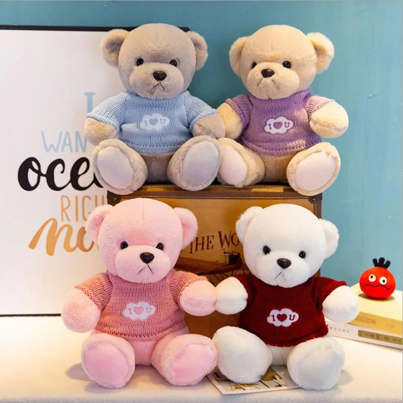 

New Style Lovely Teddy Bear Plush Toys Stuffed Teddy Bear Plush Doll Toy Children Baby Toys Girls Birthday Gift