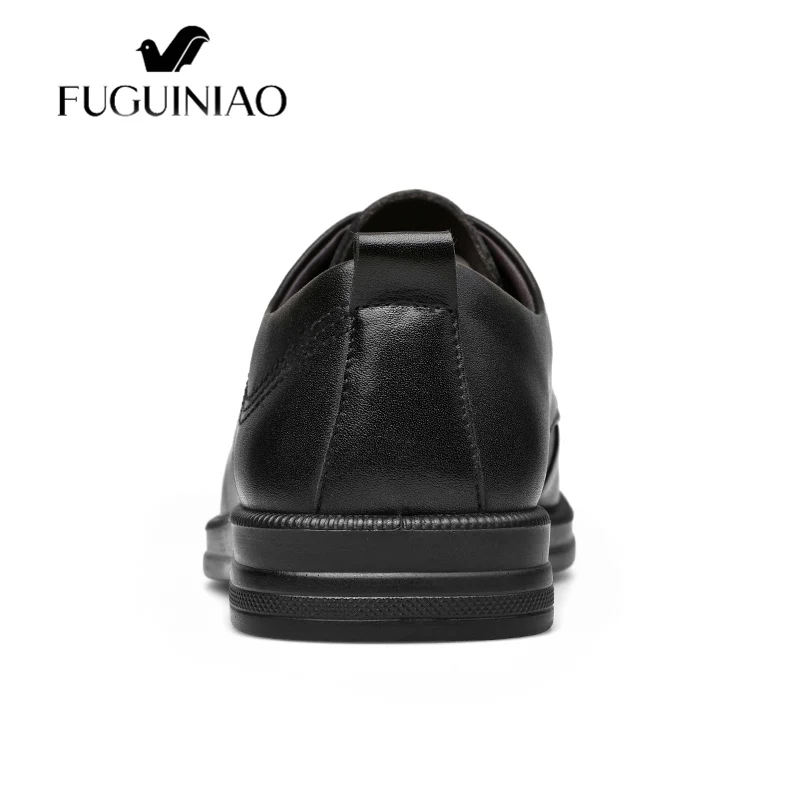 Hombres Los Moda Adulto Británica Masculino Cuero Black Derby Zapatos Casuales Vestido Tenis Formales De brown La Negocio Hombre Pisos wqFYg4np04