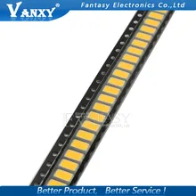 200 шт. 5730 0.5W-150Ma 50-55lm 3200K теплый белый светильник SMD 5730 5630 Светодиодный 5730 диоды для подавления переходных скачков напряжения(3,2~ 3,4 V