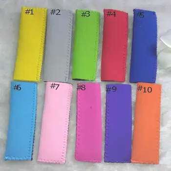

500pcs/lot Pop Ice Sleeves Freezer Pop Holders Popsicle Sleeves Summer Icy Block Lolly Cream Holder For Kids 15.5*4cm