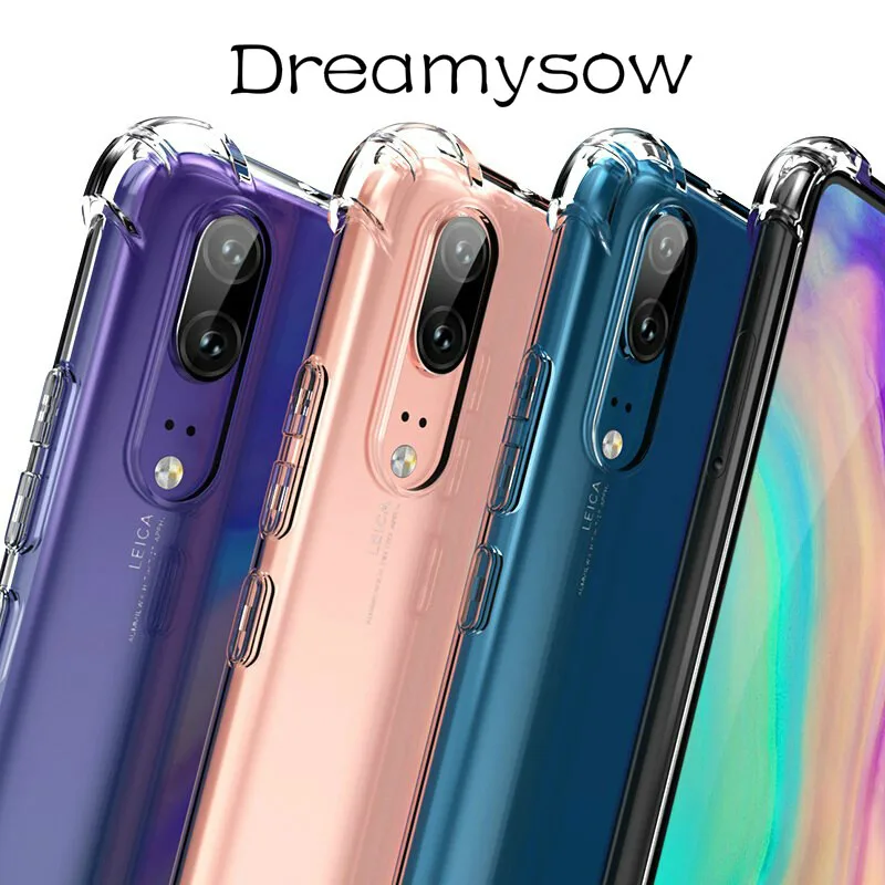 

Anti-Knock TPU Cases For Huawei Mate 20 Lite RS P20Pro Honor 10 9lite V9 7C 6X 6A 7X P10 P9 Lite Mini Y6 Y7 Y9 2018 Y3 Y5 2017