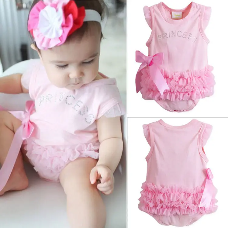 

Baby girls clothing set cotton rompers jumpsuit infant kid Children clothing
