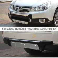 JINGHANG ABS передний+ задний бампер защитная накладка подходит для 09-12 Subaru OUTBACK 2009 2010 2011 2012