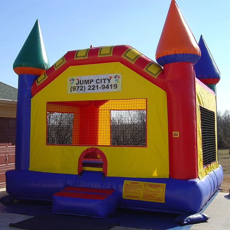 

China industrial Park outdoor inflatable jumping castle,Kids backyard party use bouncer castles