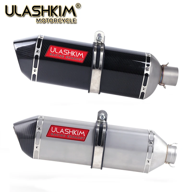 Buy 51mm Real Carbon Fiber Universal Motorcycle