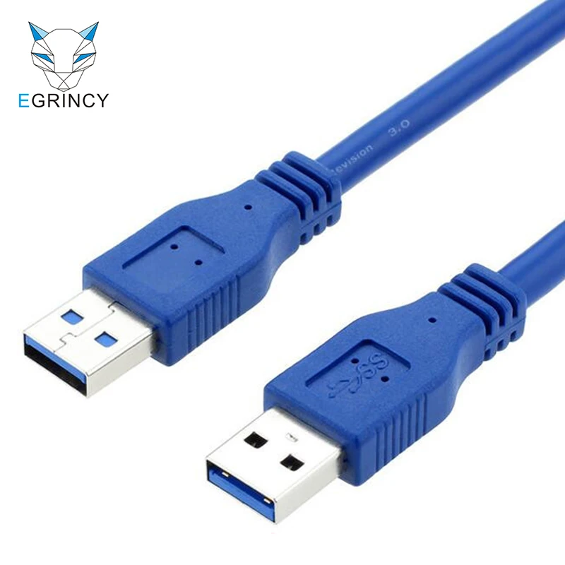EGRINCY سريع سرعة USB 3.0 وذكر نوع إلى نوع وذكر تمديد كابل يو إس بي بيانات كابل تمديد ل المبرد كاميرا سيارة MP3 كاميرا