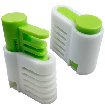 

Facemile 2PCS/Set 5 Layers Bread Slicer Plastic Cake Bread Cutter Leveler Slicer Cutting Fixator Baking Kitchen Accessoires