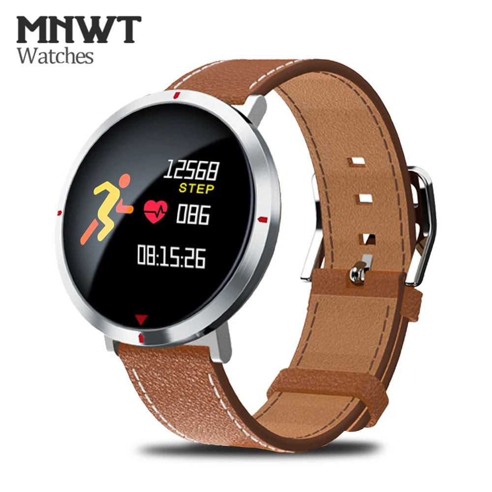 Смарт часы MNWT для фитнеса с Bluetooth подключением водонепроницаемость уровня IP67