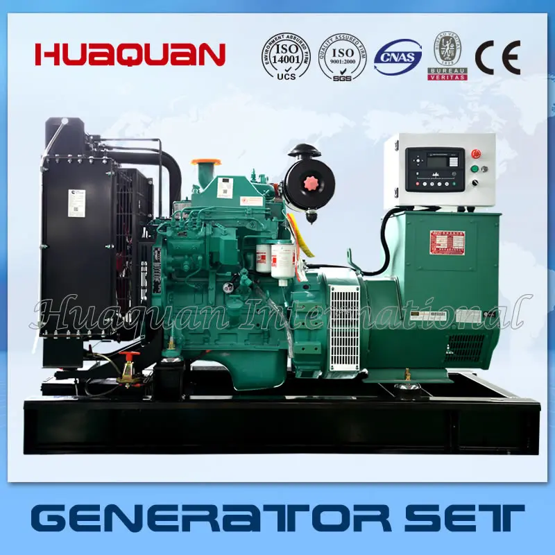Famous powered by cummins three phase electric 50kw diesel generatorin