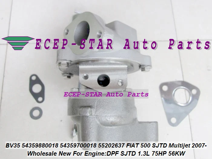 KP35 54359880018 54359700018 55202637 Turbo Turbocharger For FIAT Commercial Qubo Panda Punto III 500 2005-09 DPF SJTD 1.3L 75HP (2)
