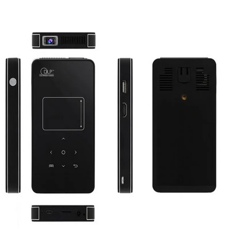 

2pcs e U9 Mini Portable DLP Projector Wireless Wifi HD Support 1920x1080p FOR Android System ITH Built-in 3000 MAh Battery