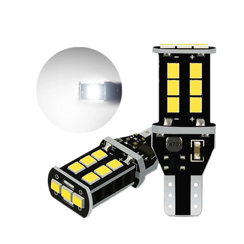 2 шт. Canbus T15 W16W T16 Led Автомобильный задний фонарь без ошибок для Ford Galaxy 2010 Ranger 2014 S max