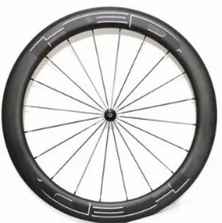 Cheap 700C full carbon fiber favorable sticker carbon road bike cycling clincher wheels 60mm basalt free shipping
