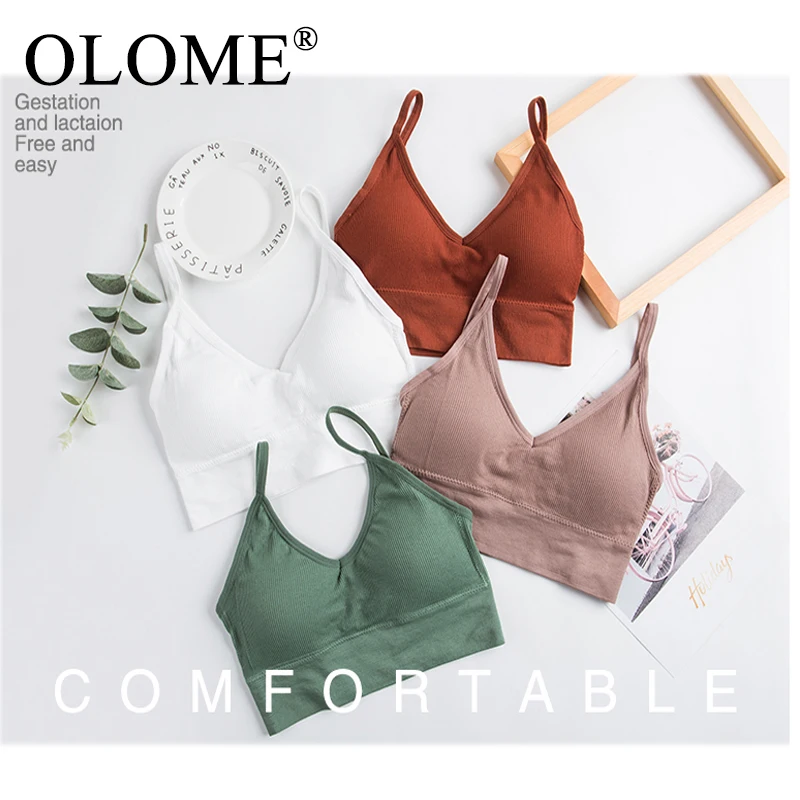 New Sexy Bra Women Cup Plus Breathable Bras Fitness Tops Brassiere Bralette Female Tube Top Underwear Bralet