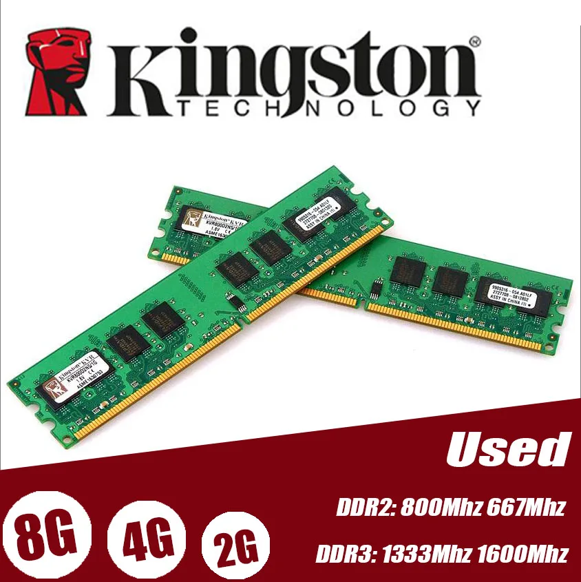 Used Kingston Desktop RAM DDR2 4GB 2GB 2g 4g PC2-6400 800MHz PC DIMM Memory RAM 240 pins For AMD intel DDR3 8G 1333Mhz 1600Mhz Used Kingston Desktop RAM DDR2 4GB 2GB 2g 4g PC2-6400 800MHz PC DIMM Memory RAM 240 pins For AMD intel DDR3 8G 1333Mhz 1600Mhz