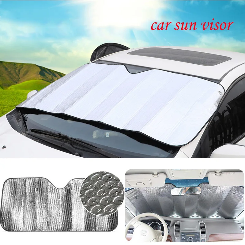Car Window Sun Shade Curtain UV Protection Windshield Foam Sunshade Sun