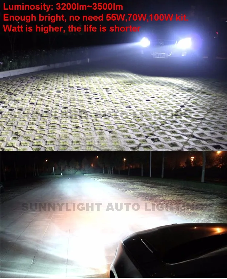 SUNNYLIGHT XENON HID KIT EFFECT
