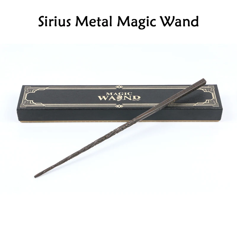 

Harri potter Sirius metal core high-grade hot stamping ribbon gift box non-lighting magic wand magic props children's toy gift
