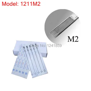 

50pcs 11M2 Double Stack Magnum Tattoo Steriled Needle Supply 1211M2#