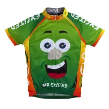 Señor chicos excitados ciclismo jersey de manga corta ropa ciclismo mtb ciclo bicicleta clothing racing transpirable de secado rápido tops