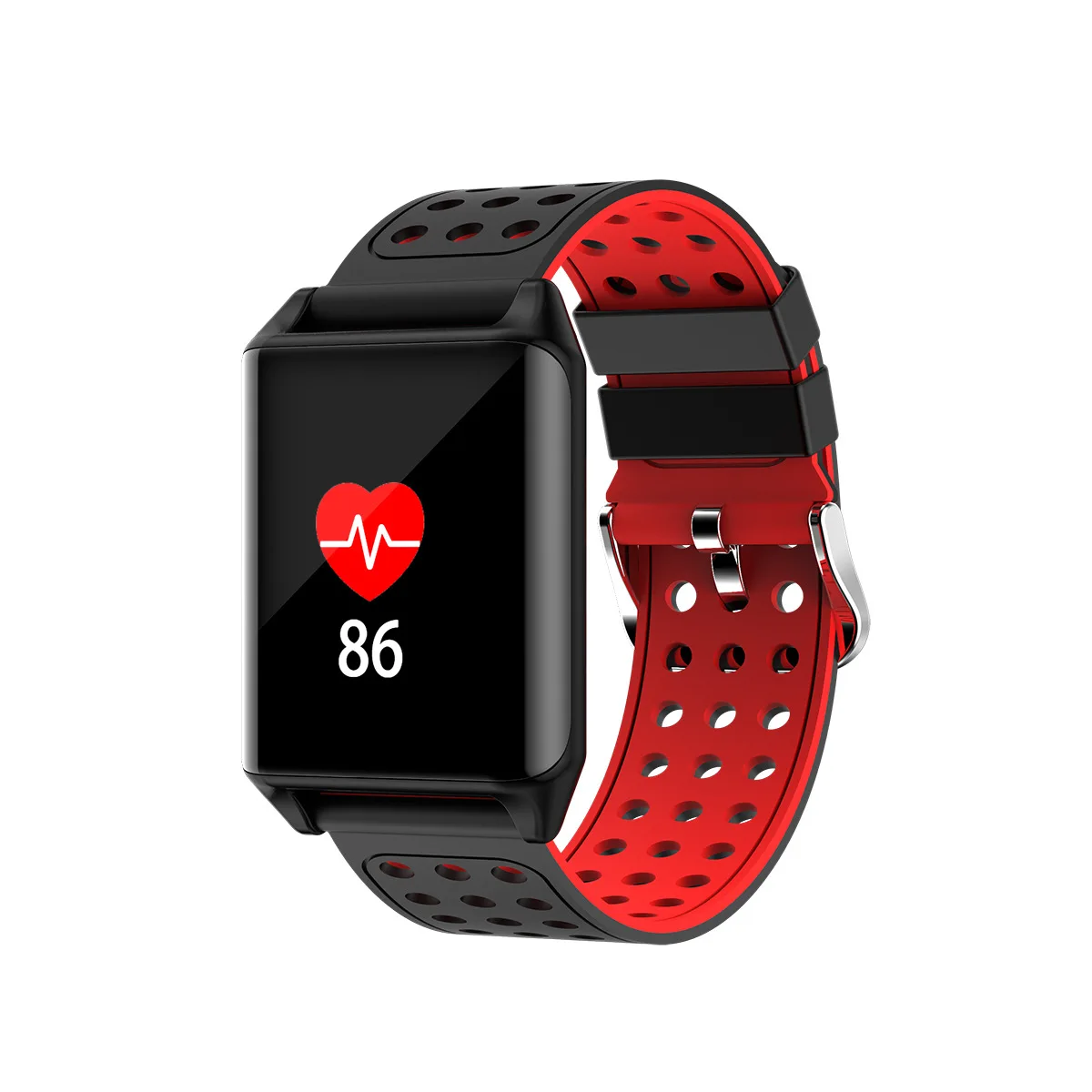 Color Screen Smart Bracelet Heart Rate Blood Pressure Blood Oxygen Sleep Detection Exercise Step Information Push Smartwatch