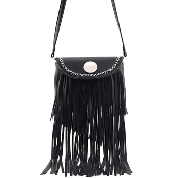 

NEW-New Tassel Literary Satchel Korean Version Of Casual Versatile Shoulder Sling Pouch