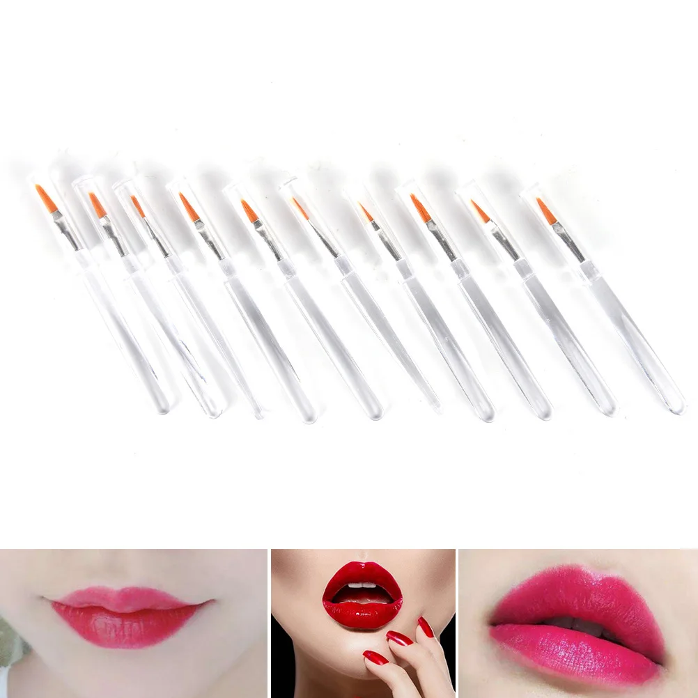 5Pcs/pack Multifunctional Makeup Lip Brushes Flexible Brush Lip Brushes