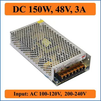 

150W 48V 3A Switching Power Supply AC110V/220V input transformer to DC 48V output power adapters for LED Strip light Driver