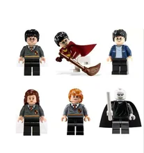 Pinnacle PG Harry Potter film assembled building blocks man Hermione Ron Ginny Snoop bag mixed batch