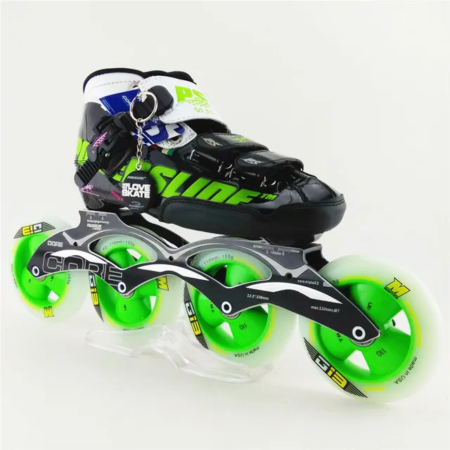 Cheap Original Brand Slalom Speed Skating Shoes,Adults / Kids Professional Roller Skates With 4 Wheels Inline Roller Patins Skates