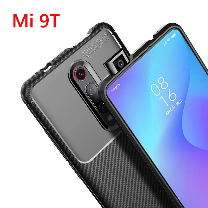 

Fiber Carbon Case For Xiaomi Mi 9 T Back Cover Xiaomi Mi 9T Pro Luxury Ultra Thin Soft Silicone Case Redmi K20 K20 Pro Mi 9T Pro