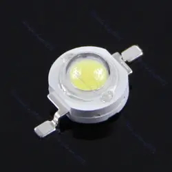 Высокая Мощность 1 Вт SMD LED свет чип энергосберегающие лампы Бусины луковицы для DIY White