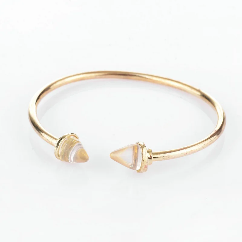 European style taper rivets simple ring bracelet wild classic ladies