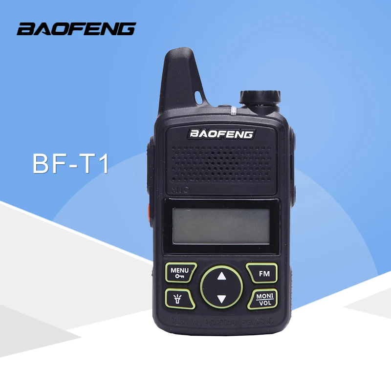 

BaoFeng BF-T1 Frequency 400-470MHz 20 channels Mini ultra-thin micro driving BaoFeng Hotel civilian walkie talkie