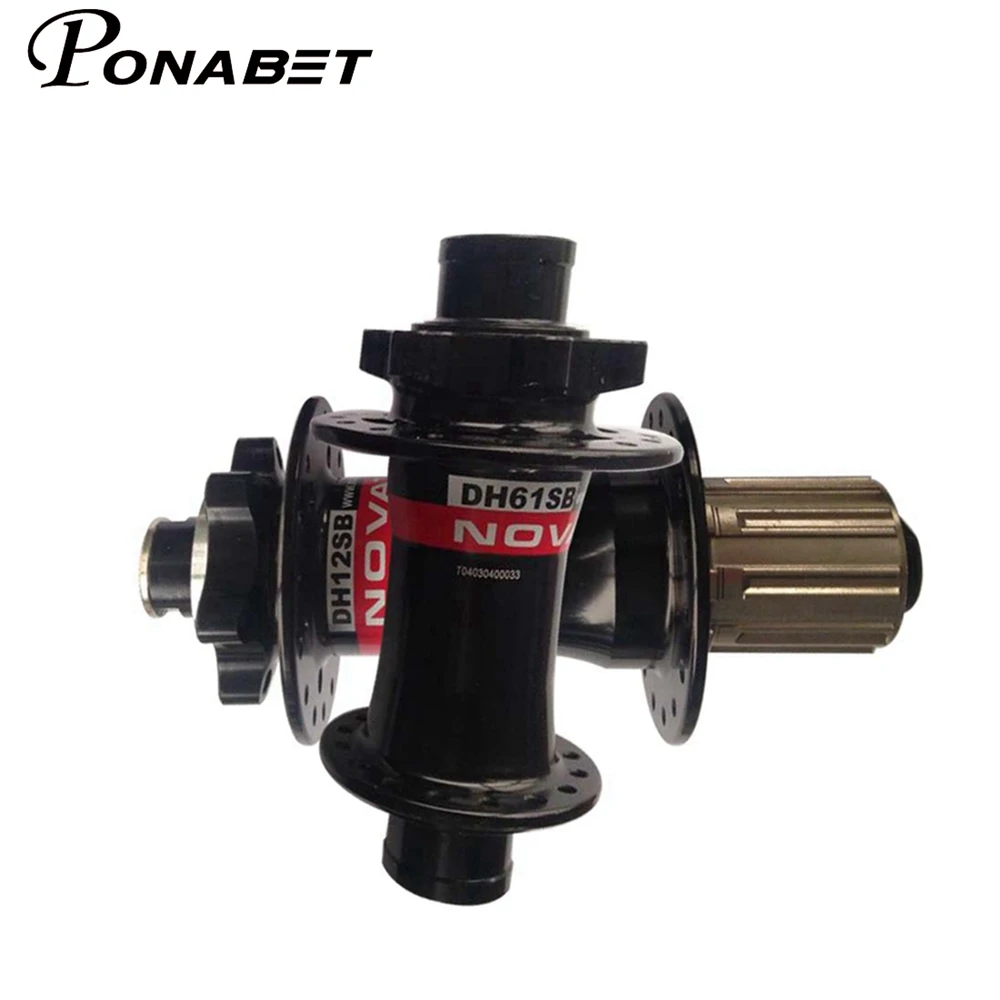 Ступица для велосипеда PONABET NOVATEC DH61SB DH12SB 20 мм x 150 12 черная ступица горного 32 H |