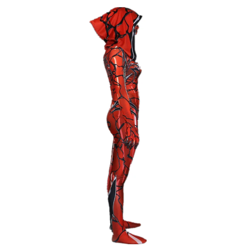 Супергерой Человек-паук красный Карнаж Веном Скарлет крови Jumsuit Косплей Костюм Гвен Стэйси боди костюм комбинезоны для женщин