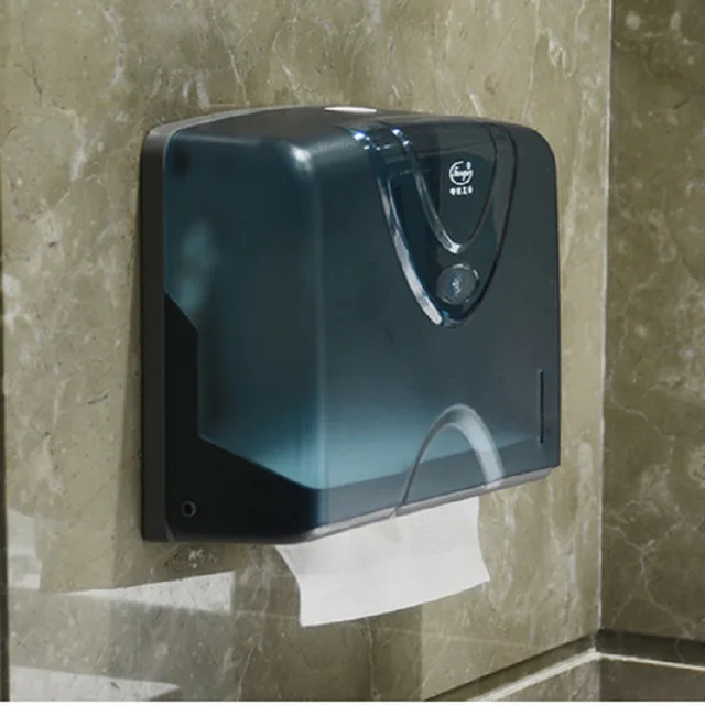 Health Plastic Toilet Paper Holder Wall Mounted Modern Square Paper Box