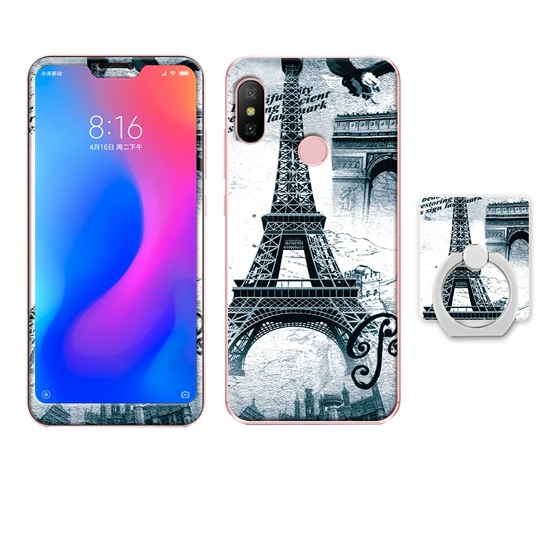 Xiaomi redmi 6 pro redmi 6 redmi 6a mi A2 lite glass case cover  (30)