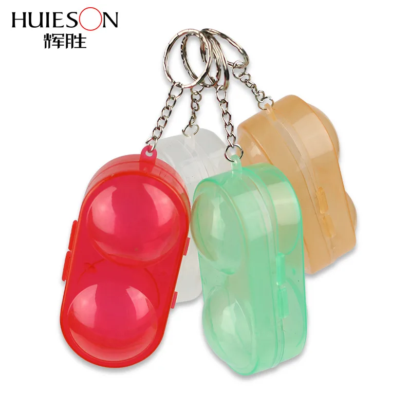 Huieson Table Tennis Ball Container Box Hard Plastic Case Ping Pong