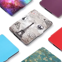 Capa para funda kobo clara hd ultra fino magnético inteligente couro do plutônio para kobo clara hd capa