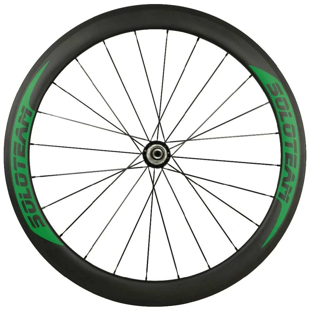 700C bike carbon wheelset soloteam brand 45mm 50mm 60mm Carbon Wheels Road Bike Bicycle Wheel