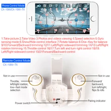 MiniTudou 3 Colors Mini Remote Control Helicopter CX-10W CX10W CX-10W-TX RC Quadrocopter With Camera Mini Drones Dron FPV